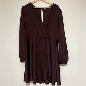 Long sleeve midi dress